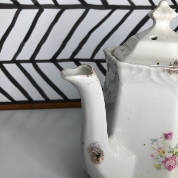 ANTIQUE German Teapot Greiner & Herda - Bavaria Germany - Picture 5 of 10